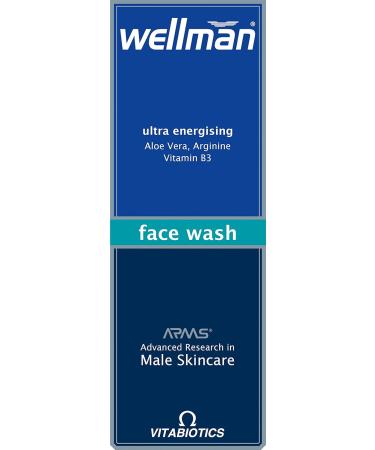 Vitabiotics Wellman Face Wash - 125 ml - Buy Online on GoSupps.com