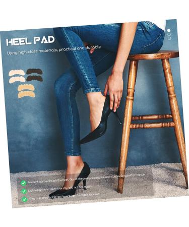 NOLITOY Non-Slip Heel Pads - 15 Pairs of High Heel Liners & Protective Inserts for Ultimate Comfort | Anti-Wear Foot Cushions - Buy Online on GoSupps.com