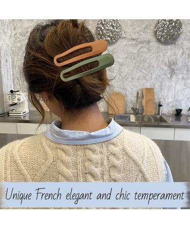 Magicsky 12 PCS Alligator Hair Claw Clips - French Matte Barrette for Thick & Thin Hair | Non-Slip Grip Styling Accessory for Women and Girls - Buy Online on GoSupps.com