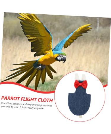 POPETPOP Flying Bird Diapers Budgie Diaper Bird Nappy Bird Clothes Bird Flight Suit Diaper Diapers for Pet Birds Parrots Nappies Parrot Diaper Cockatiel Diaper Cotton Cocktail Set Long Tail 20x11cm As Shown 2 - Buy Online on GoSupps.com