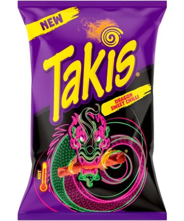 3-pack Takis - 3 x 100 g - different flavors - Variety box tortilla chips (Fuego Volcano & Dragon Sweet Chili) - Buy Online on GoSupps.com