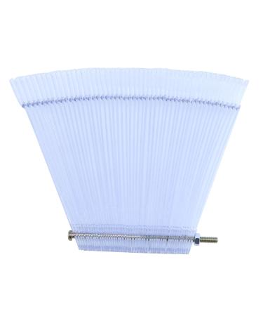 Adecco LLC 50 PCS Transparent Nail Swatches Sticks - Fan-shaped Nail Art Tips for Display & Practice | Metal Screw Holder - 50 Pack - Buy Online on GoSupps.com