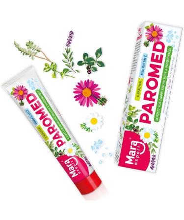 PAROMED Toothpaste with 6 Herbs & Mineral Salt | Protects Against Bleeding Gums & Periodontitis - MARA EXPERT - Buy Online on GoSupps.com