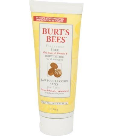 Burt's Bees Fragrance Free Body Lotion 170g - Gentle Hydration for Sensitive Skin | Shop Internationally - Buy Online on GoSupps.com