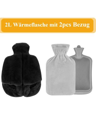 MOCRAFT 2L Foot Warmers - Ultra Heat Bottles for Adults | Winter Foot Warmers for Men & Women - Buy Online on GoSupps.com
