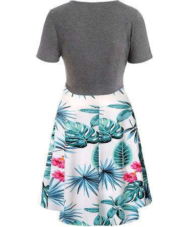 Siconght Women's Summer Dresses - Bowknot Top & Sunflower Print Two-Part Set - Shop Now! - Buy Online on GoSupps.com