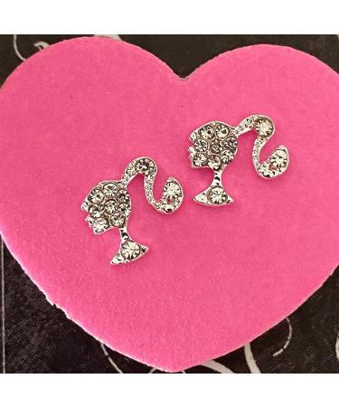 30 PCS 3D Head Nail Charms - Kawaii Metal Decorations for Acrylic Nails (Silver) - Buy Online on GoSupps.com