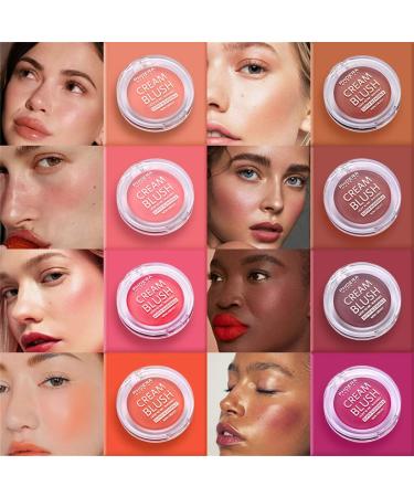 PHOERA Blush creme Lip and Cheek Blush Long-lasting and Waterproof Cream Blush Blends and Contours for a Lightweight and Naturally Luminous Look (105#Dusk) - Buy Online on GoSupps.com