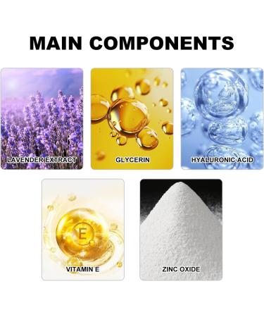 Lavender Face Sunscreen Stick Waterproof Sunblock Stick SPF 50+ Suncream Factor 50 for Face PA+++ Refreshing Sun Cream Spf 50 Strong UVA + UVB Protetion Moisturizing & Non Greasy - Buy Online on GoSupps.com