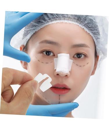 Ipetboom 2pcs Nose Job Recovery Supplies Nostril Retainer Post-surgery Nose Cast Comfortable and Breathable Design - Buy Online on GoSupps.com