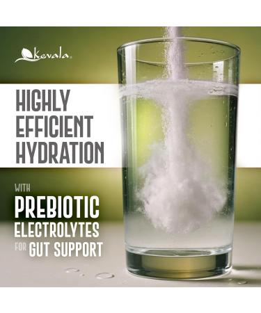 Kevala Electrolyte Hydration Drink Mix Raspberry | Sugar-Free Powder with Prebiotics & Electrolytes | Vegan, Keto, Zero Sugar | 1 Pack (14 Stick Packs) - Buy Online on GoSupps.com