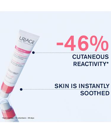 Uriage Tol derm Face Soothing Cream for Intolerant Sensitive Skin 40ml - Instantly Soothes Hydrates & Comforts - Light Minimalist Formula for High-tolerance - No Preservatives Fragrance-Free - Buy Online on GoSupps.com