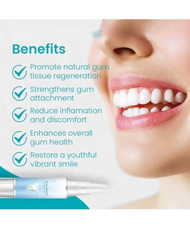 Neslemy Gum Gel Neslemy Gum Shield Therapy Gel Dentizen Gum Therapy Gel Gum Instant Treatment Gel Teeth Whitening Essence Pen Intensive Stain Removal Teeth (5 Pcs) - Buy Online on GoSupps.com