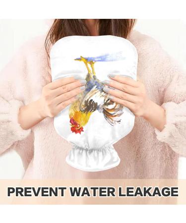 Buy Hahn Hot Water Bottle with Cover - 1L Pain Relief BPA-Free for Back Pain & Therapy - Buy Online on GoSupps.com