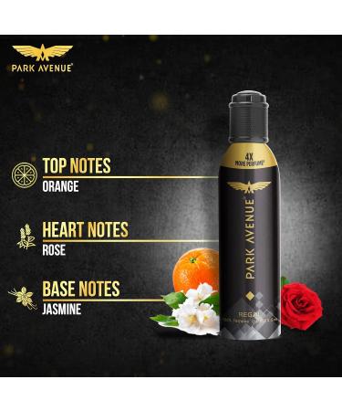 Park-Avenue Men Regal No Gas Premium Perfume Long Lasting Citrus Fragrance Spray 130Ml Pack Of 1 - Buy Online on GoSupps.com