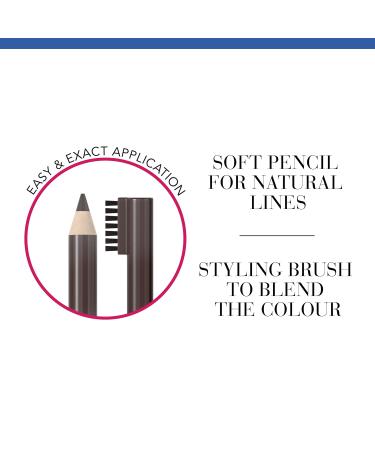 Bourjois Brow Reveal Brunette Deep Brown | Perfect Eyebrow Gel for Defined Arches - International Shipping Available - Buy Online on GoSupps.com