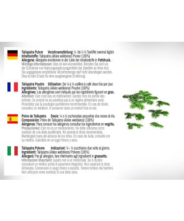 DR WAKDE Talisapatra Leaf Powder 1Kg - Pure Raw Vegan Fine Powder | Natural Aroma & Freshness | Premium Quality - Buy Online on GoSupps.com