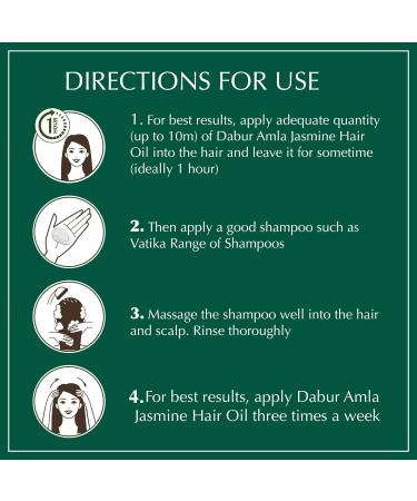 Dabur Amla Jasmine Hair Oil 200ml - Nourish & Strengthen Your Hair | International Shipping Available - Buy Online on GoSupps.com