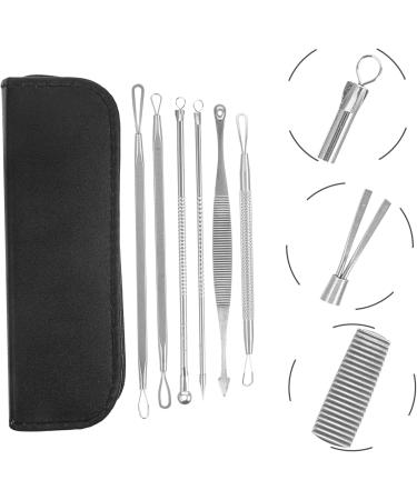 DOITOOL 1 Set Blackhead Removal Tool Pore Remover Daily Use Blackhead Tool Supply Comedones Extractor Professional Daily Use Portable Stainless Steel Cream - Buy Online on GoSupps.com
