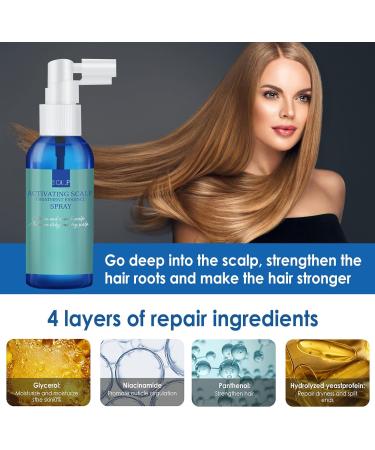 EUBEISAQI Braid Spray for Itchy Scalp Hair Moisturizing Spray Scalp treatment for easy application adjust water and oil balance moisturize hair and scalp hair - Buy Online on GoSupps.com