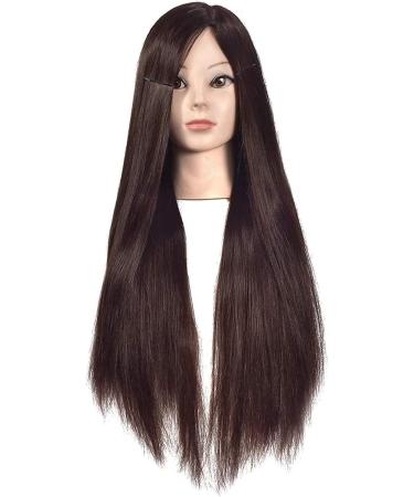 26 Inch Adjustable Female Tailor Puppet Mannequin Head - Ideal for Hair Styling & Cosmetology Training - Buy Online on GoSupps.com