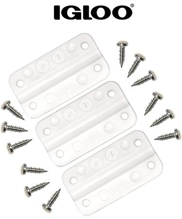 Igloo Cooler Plastic Hinges for Ice Chests (Set of 3) - Buy Online on GoSupps.com