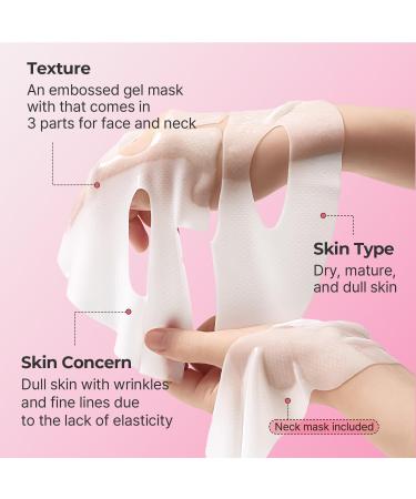 Buy Torriden CELLMAZING Low Molecular Collagen Firming Gel Sheet Mask - 4 Sheets | Anti-Wrinkle & Pore Minimizing | Intense Hydration | Cruelty Free | International Shipping - Buy Online on GoSupps.com