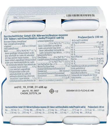 Fresenius Kabi Fresubin Protein Energy Drink Cappuccino - 4 x 200 ml Bottle Pack | High Protein Nutritional Supplement for Weight Management - International Shipping Available - Buy Online on GoSupps.com