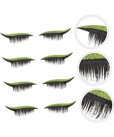Angoily 12 Pairs False Eyelash Stickers Fake Lashes Glitter Eyelashes Eyeliner Stickers for Eyes Girl Cosmetics False Lashes Exfoliating Body Scrub Plastic Eye Makeup Stickers Double Sided - Buy Online on GoSupps.com