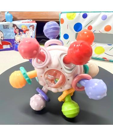 BAOK Biting Toys for Babies - Sensory Rattling Bite Rings & Teething Shaker Toys - International Shipping Available - Buy Online on GoSupps.com