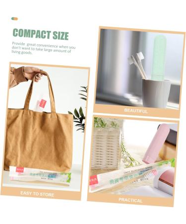 Minkissy 10-Piece Travel Toothbrush & Toothpaste Kit - Soft Bristle Hotel Essentials - Buy Online on GoSupps.com