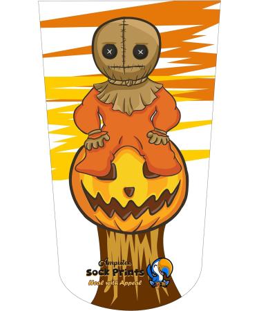 Child Scarecrow Pumpkin Stump Sock V2 - Cute Amputee Stump Sock for Healing with Appeal | 3Ply - Buy Online on GoSupps.com