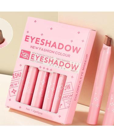 Eyeshadow Pencil Eye Pencil Double Coloring Eyeshadow Bar Eye Shaped Bar in Soft Color These Gradient Tones Add Depth for a Makeup Appearance - Buy Online on GoSupps.com