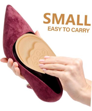 2 Pairs Reusable Toe Plug Heel Pads for Women - Cushioned High Heel Protectors & Forefoot Grips | Comfort & Support for Shoes - Buy Online on GoSupps.com
