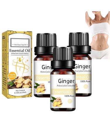 GFOUK Turmeric Detox Oil Abdominal Drainage Ginger Oil Lymphatic Drainage Ginger Massage Oil Slimming Belly Ginger Oil 03
