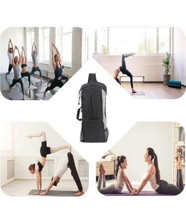 SALUTUYA Large Yoga Mat Bag with Mesh and Zipper Pockets for Women Men - Gym, Sport, Travel - Buy Online on GoSupps.com