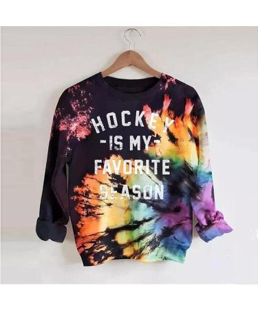 Women's Halloween Tie-Dye Slouchy Sweatshirt - Round Neck Blouse | Summer Tops 2022 - Buy Online on GoSupps.com