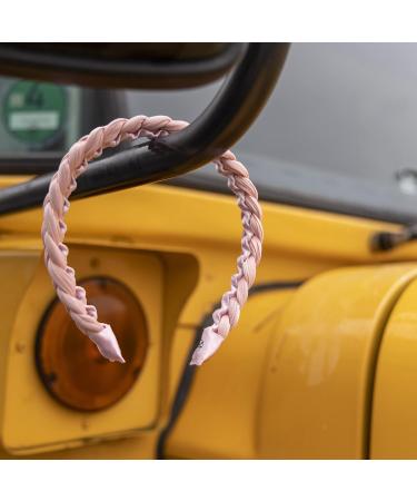 Invisibobble Hairhalo Retro Dreamine - Adjustable Pink Braided Hair Ripe for Girls & Women | Hair-Friendly & Comfortable | Designed in Munich - Buy Online on GoSupps.com