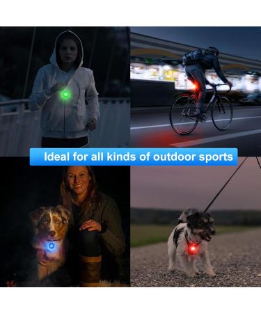 6 PCS LED Blinking Safety Lights for Dogs Cats & Kids - Bright Rechargeable Perfect for Pets & Cyclists - Buy Online on GoSupps.com
