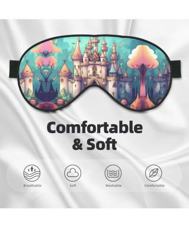 Buy Classical Castle Eye Mask - Soft Adjustable & Comfortable Sleep Mask for Men & Women | International Shipping - Buy Online on GoSupps.com
