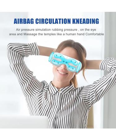 MEKK Eye Massager with Heat & Vibration | Rechargeable Eye Mask for Eye Fatigue & Dark Circles - International Shipping Available - Buy Online on GoSupps.com