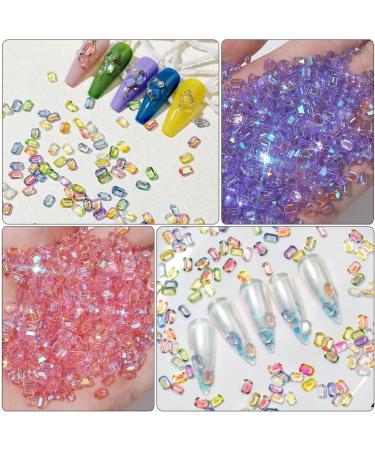 2 Boxes Nail Art Accessories Makeup Ornament Nail Jewels Rhinestones Gemstones and Crystals for Nails Rhinestones for Nails Nail Gems Nail Diamonds 3d Resin Set Three-dimensional - Buy Online on GoSupps.com