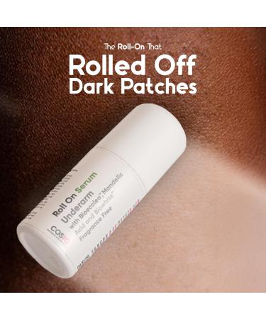 Cos-IQ Brightening Underarm Roll On Serum | With Bioecolea Mandelic Acid and Bio White | Fragrance Free |Brightens Skin & Exfoliates Underarms | Suitable For Sensitive Skin | 40Ml - Buy Online on GoSupps.com