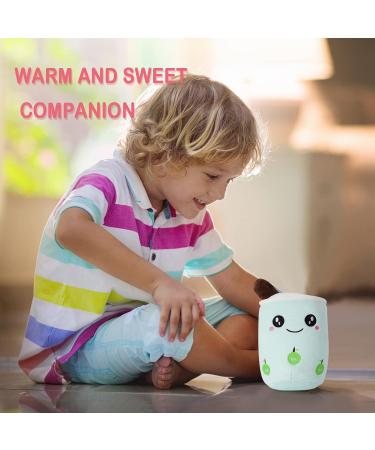 Anboor Bubble Tea Plush Pillow - Apple+Strawberry Flavor 25cm - Cute Soft Toy Stuffed Animal Gift for Kids - Buy Online on GoSupps.com