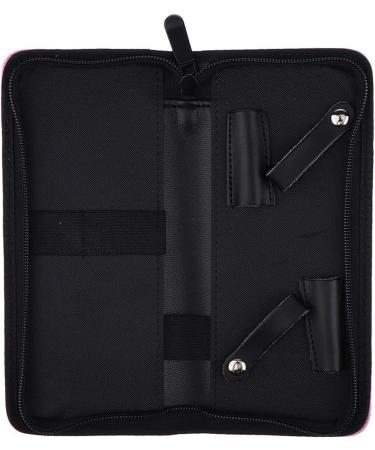 PU Hair Scissors Shears Bag Pet Hairdressing Tool Pouch Holster Case - Pink as described as described Pink - Buy Online on GoSupps.com