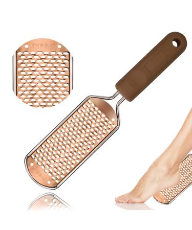 Foot File Callus Remover - INFILILA Foot Scrubber Callus Remover Large Foot Scrubber Colossal Foot Rasp Professional Stainless Steel Callus File for Wet and Dry Feet