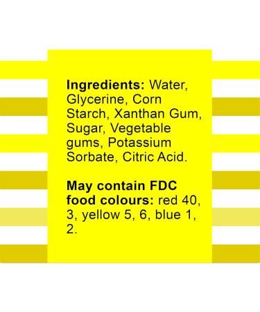 McCall's Liquid Gel Food Colour 4.5 oz Lemon Yellow - Made in Canada - Buy Online on GoSupps.com