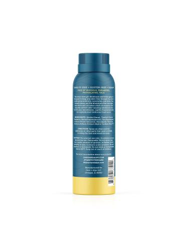 Oars + Alps Spray Deodorant for Men and Women Aluminum Free Deodorant and Full Body Spray California Coast California Coast 3.4 Fl Oz (Pack of 1) - Buy Online on GoSupps.com