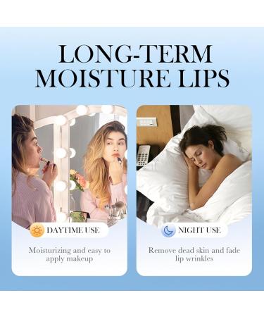 Shantou Yingji 20 g natural moisturizing lip mask nonsticky vegan and not tested on animals nourishing lip care for lightening lip wrinkles suitable for all people avocado lip mask 4 - Buy Online on GoSupps.com
