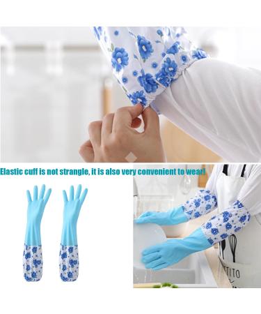 Eco-Friendly Reusable Aruicheng Household Gloves | Waterproof Cleaning & Dishwashing Gloves for Kitchen Bathroom & Laundry - Size L - Buy Online on GoSupps.com